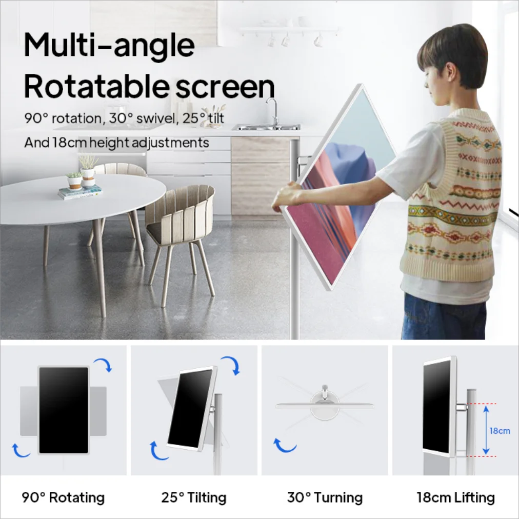 smartme Horizon | 32 Zoll | Quad-Core Cortex | Rollständer